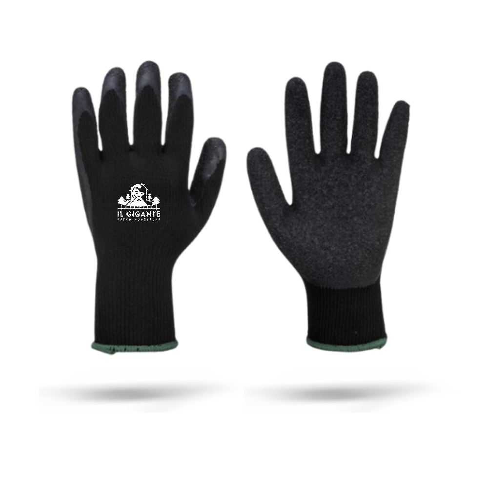 Photo of latex coated gloves