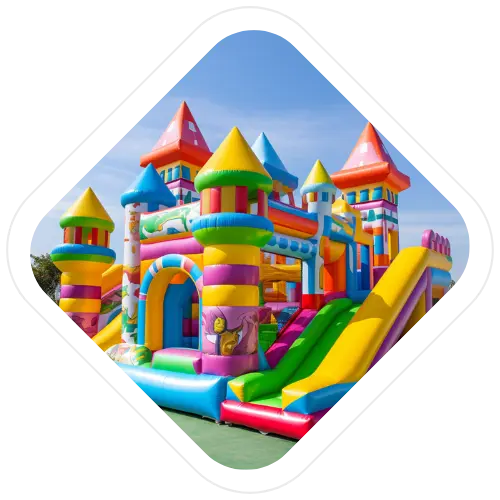 Fabricants de parcs gonflables extérieur - Storkeo