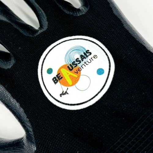 Photo illustration of personalized gloves